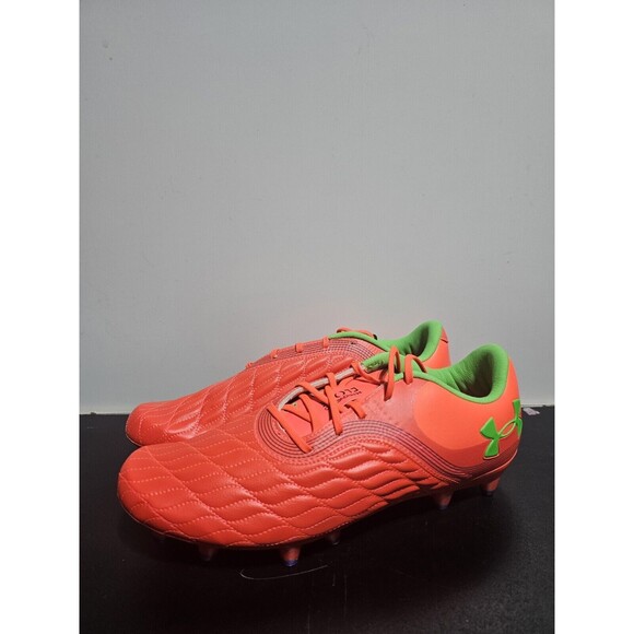 Under Armour Magnetico Pro 3 FG Women Soccer Cleats Size 9 Red/Green 3027497-600 - Picture 9 of 9
